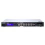 QNAP QGD-1600P Gestito Gigabit Ethernet (10/100/1000) Supporto Power over Ethernet (PoE) 1U Nero, Grigio (QGD-1600P-4G)