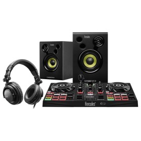 Hercules DJLearning Kit Mixer con controllo DVS (Digital Vinyl System) Nero (4780949)