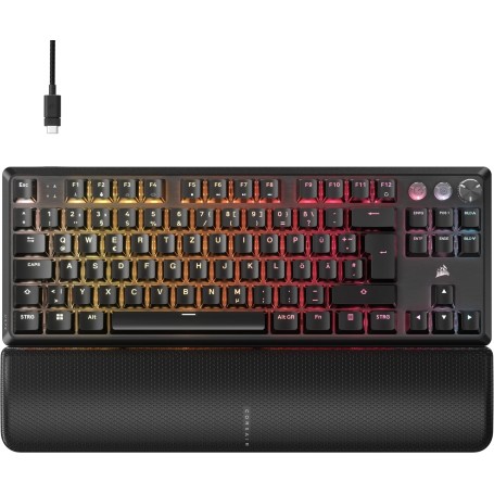 Corsair K70 PRO TKL tastiera Gaming USB QWERTZ Tedesco Nero (CH-911911G-DE)