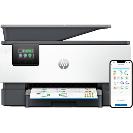 HP OfficeJet Pro 9120b Wireless All-in-One Colore Stampante, Stampa fronte/retro fotocopiatrice, scanner (4V2N0B)