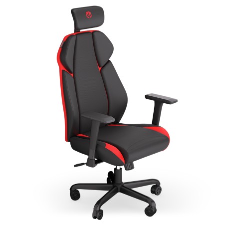 ENDORFY Meta RD Poltrona per gaming Seduta imbottita Nero, Rosso (EY8A006)