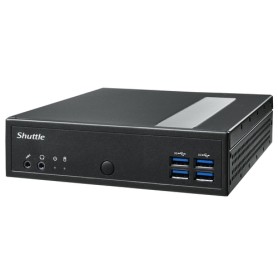 Shuttle DL3000EP PC/stazione di lavoro Intel® N N100 8 GB DDR5-SDRAM 128 GB SSD Windows 10 IoT Slim PC Mini PC Nero Shuttle DL3000EP PC/stazione di lavoro Intel® N N100 8 GB DDR5-SDRAM 128 GB SSD Windows 10 IoT Slim PC Mini PC Nero