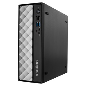 MEDION T80 Intel® Core™ i7 i7-12650H 16 GB DDR4-SDRAM 512 GB SSD Mini PC Nero, Grigio (10025203) MEDION T80 Intel® Core™ i7 i7-12650H 16 GB DDR4-SDRAM 512 GB SSD Mini PC Nero, Grigio (10025203)