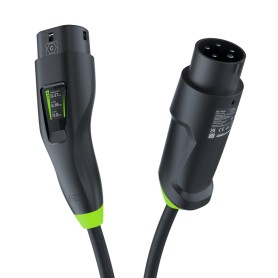 Green Cell EVGC01 cavo di ricarica per veicoli elettrici Nero Type 2 CEE 16A 3 7 m