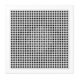 JUNG LS2567-G3WW Placca copripresa e copri interruttori