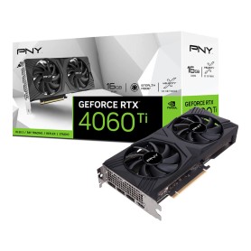 PNY GeForce RTX 4060 Ti VERTO Dual Fan NVIDIA 16 GB GDDR6 (VCG4060T16DFXPB1)