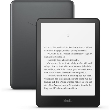 Amazon Kindle Paperwhite Signature Edition lettore e-book Touch screen 32 GB Wi-Fi Nero, Metallico (B0CFPN47NY)