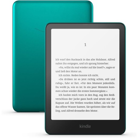 Amazon Kindle Paperwhite Signature Edition lettore e-book Touch screen 32 GB Wi-Fi Verde, Metallico (B0CFPLP3YL)