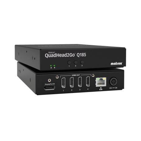 Matrox QuadHead2Go Q185 Multi-Monitor Controller Appliance / Q2G-DP4K2