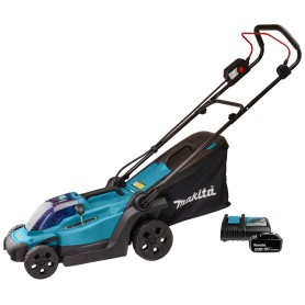 Makita DLM330RT tagliaerba Tagliaerba a spinta Batteria Nero, Blu