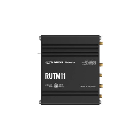 Teltonika RUTM11 router cablato Gigabit Ethernet Nero (RUTM11000000)