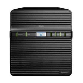 Synology DiskStation DS420J server NAS e di archiviazione Compatta Realtek RTD1296 1 GB DDR4 0 TB DiskStation Manager Nero