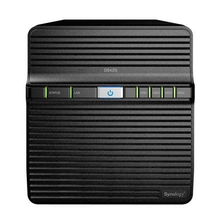 Synology DiskStation DS420J server NAS e di archiviazione Compatta Realtek RTD1296 1 GB DDR4 0 TB DiskStation Manager Nero