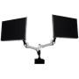 Silverstone SST-ARM22SC supporto da tavolo per Tv a schermo piatto 61 cm (24") Argento (SST-ARM22SC)