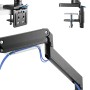 InLine 23172A supporto da tavolo per Tv a schermo piatto 68,6 cm (27") Morsa Nero (23172A)