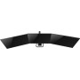 InLine 23172A supporto da tavolo per Tv a schermo piatto 68,6 cm (27") Morsa Nero (23172A)