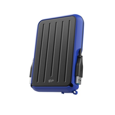 Silicon Power A66 disco rigido esterno 5000 GB Nero, Blu (SP050TBPHD66LS3B)