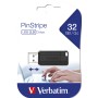 Verbatim PinStripe - Memoria USB da 32 GB - Nero (49064)