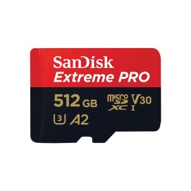 Extreme PRO 512 GB microSDXC (UHS-I U3, Class 10, V30, A2) (SDSQXCD-512G-GN6MA) Extreme PRO 512 GB microSDXC (UHS-I U3, Class 10, V30, A2) (SDSQXCD-512G-GN6MA)