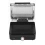 Sizzle Elektro-Grillplatte und Plancha GR101EU (schwarz, 1.450 Watt, Grillflche 37 x 28cm)