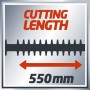 Heckenschere GC-EH 6055/1 (rot/schwarz, 600 Watt) (3403320)