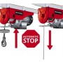 Seilhebezug TC-EH 250 (rot, 450 Watt) (2255130)