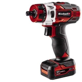 Akku-Bohrschrauber TE-CD 12/1 X-Li, 12Volt (rot/schwarz, Li-Ionen Akku 2Ah) (4513592)