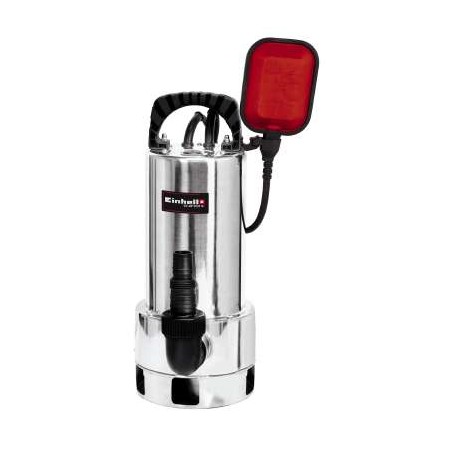 Schmutzwasserpumpe GC-DP 9035 N, Tauch- / Druckpumpe (rot/edelstahl, 900 Watt) (4170778)
