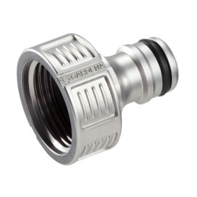 Premium Hahnverbinder 26,5mm (G 3/4") (silber) (18241-20)