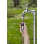 Premium Schlauchverbinder 13mm (1/2") - 15mm (5/8") (grau/silber) (18255-50)