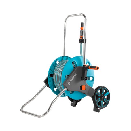 Schlauchwagen CleverRoll M Set (trkis/grau, 20 Meter, mit Anschlssen) (18513-20)