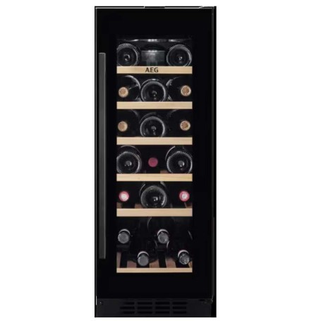 Cantinetta frigo per vino AEG AWUS020B5B 5000, larghezza 29,5 cm, 20 bottiglie di vino standard, illuminazione a LED