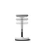 Trendoffice to-swift Seduta imbottita Bianco Tessuto, Poliestere Plastica Rotelle 1 pz (9299KVWFWKVWS73GSR10UGS165031)