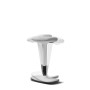 Trendoffice to-swift Seduta imbottita Bianco Tessuto, Poliestere Plastica Rotelle 1 pz (9299KVWFWKVWS73GSR10UGS165031)