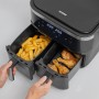 Severin FR 2453 friggitrice Doppia 3,25 L Indipendente 2850 W Friggitrice ad aria calda Nero, Argento