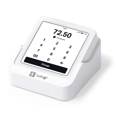 SumUp Solo und Ladestation lettore di card readers Batteria Bianco (801610201)