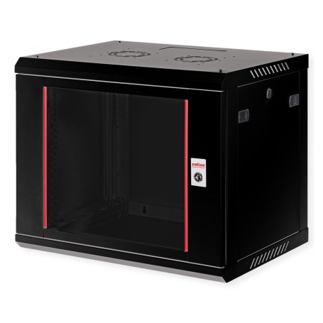 ROLINE 26.21.0284 rack 9U Da parete Nero