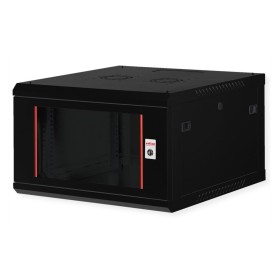 ROLINE 26.21.0289 rack 6U Da parete Nero