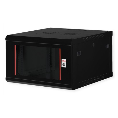 ROLINE 26.21.0289 rack 6U Da parete Nero