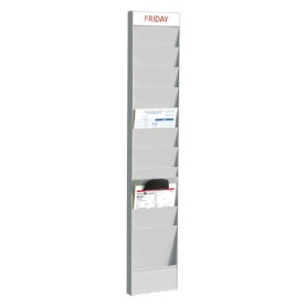 PaperFlow PC10A4.02 Stand informativo A4 Polistirolo Grigio