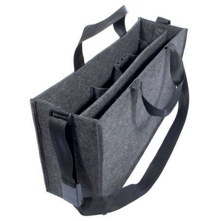 Sigel BA411 borsa e tracolla Feltro Grigio Unisex Borsa a tracolla