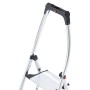 Hailo LivingStep Comfort Plus Scaletta con gradini Alluminio, Nero (4303-301)