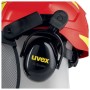 Uvex 9774238 casco di sicurezza Polietilene ad alta intensità Rosso, Giallo