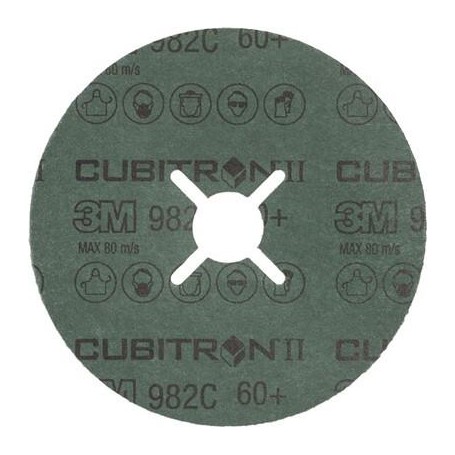 3M Fiberscheibe 180x22mm 60+ 982C cubitron II VE25 (Pack mit 25 St) (7000028203)