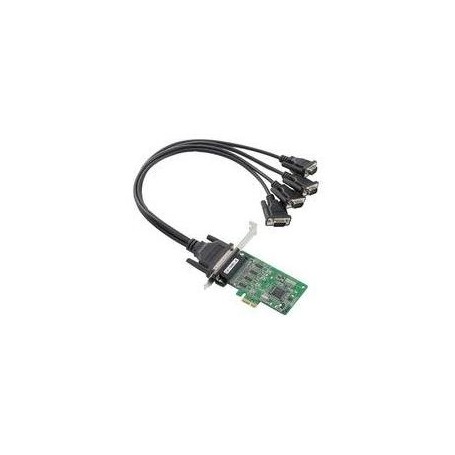 Moxa CP-104EL - Serieller Adapter - PCIe Low Profile - RS-232 x 4 (CP-104EL)