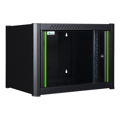 LOGON RWM06U56BL rack 6U Da parete Nero