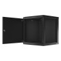 Lanberg WF01-6612-00B rack 12U Da parete Nero