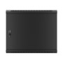 Lanberg WF01-6409-00B rack 9U Da parete Nero