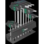 Bicycle Set 6 (schwarz/grn, 10-teilig, mit Metall-Rack zur Wandmontage) (05004174001)