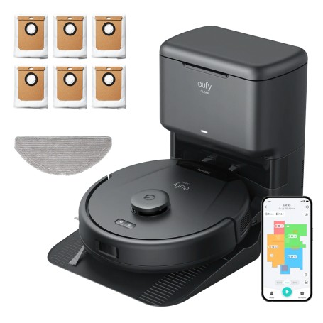Eufy L60 Hybrid 0,29 L Senza sacchetto Nero (T2278G11)